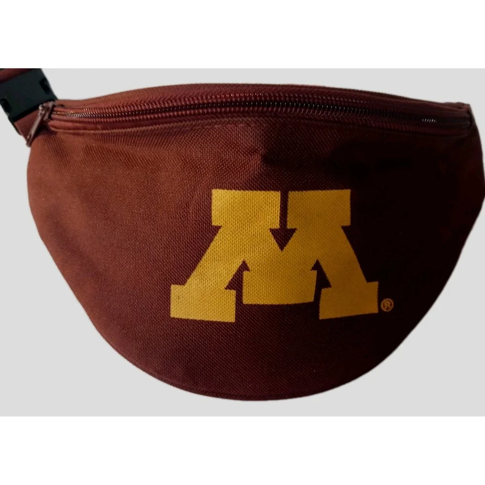 Minnesota Golden Gophers Fanny Pack‎ Maroon Gold Adjustable Waist Bag NCAA #1209
